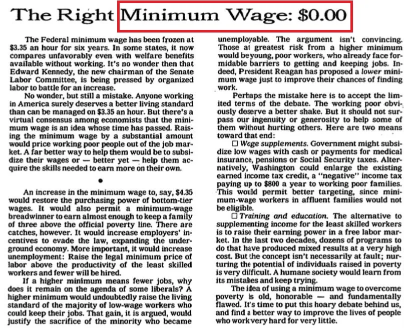 NYTonMinimumWageJan14in1987