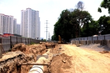 Dự án chặt hạ hơn 1.300 cây xanh: Nham nhở cảnh giải tỏa, thi công