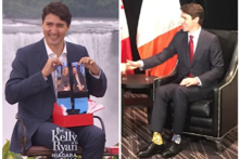 Đôi tất đặc biệt của Thủ tướng Canada Justin Trudeau
