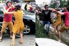 Hà Nội: Khởi tố, tạm giữ 2 thanh niên đánh người nước ngoài trên đường Trần Khát Chân