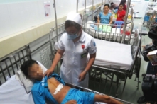 Phẫu thuật lấy đoạn kim dài 2cm trong tim bệnh nhi