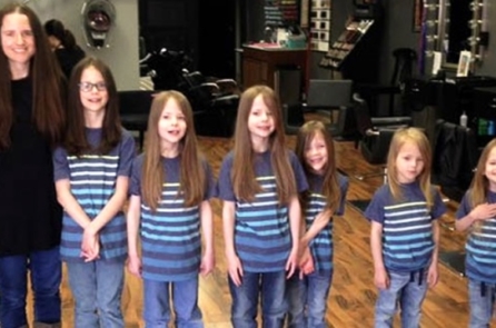 Mặc kệ bị cười nhạo, 6 anh em trai cùng mẹ để tóc dài và quyên tặng 5m tóc