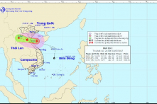 Đêm nay, Bão số 2 đổ bộ vào các tỉnh Thanh Hóa – Hà Tĩnh với sức gió giật cấp 10 – 12