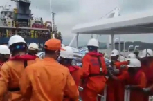 Chưa thể trục vớt tàu VTB 26 bị chìm tại biển Nghệ An từ tháng 7