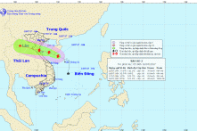 Tin bão khẩn cấp: Cơn bão mạnh cấp 9 hướng vào Thanh Hóa – Hà Tĩnh