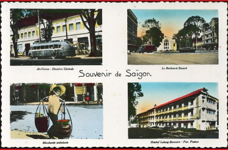 Ảnh màu bưu thiếp về Sài Gòn trước năm 75 (Ảnh)