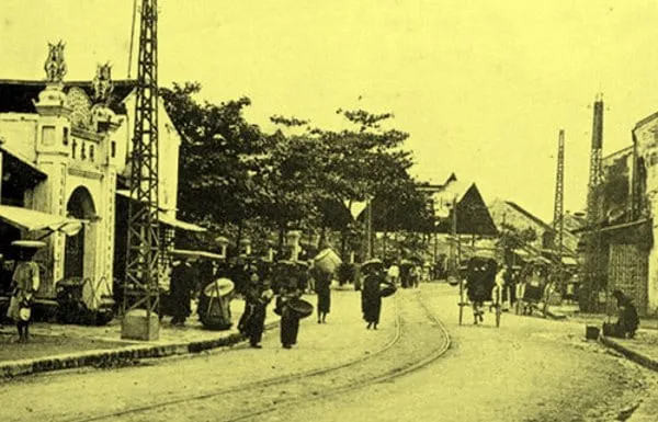 Chợ Hà Nội xưa (Ảnh)