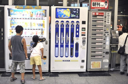 Vì sao ở Nhật lại có rất nhiều máy bán hàng tự động?