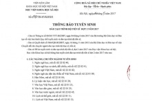 Hàng loạt sai phạm trong đào tạo tiến sĩ, thạc sĩ tại Học viện Khoa học xã hội