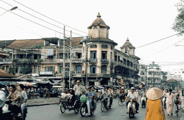 Những bức ảnh màu về Sài Gòn