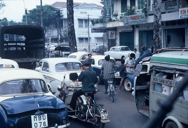 Những bức ảnh màu về Sài Gòn