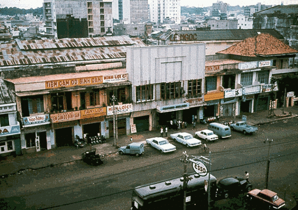 Những bức ảnh màu về Sài Gòn