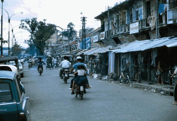 Những bức ảnh màu về Sài Gòn