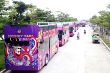 Khai trương tuyến xe bus 2 tầng (Coco Bus Tour) đầu tiên tại Đà Nẵng