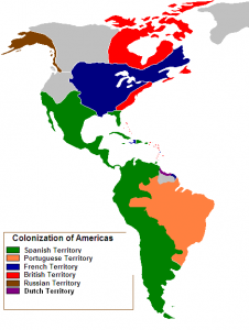 Colonization of the Americas 1750