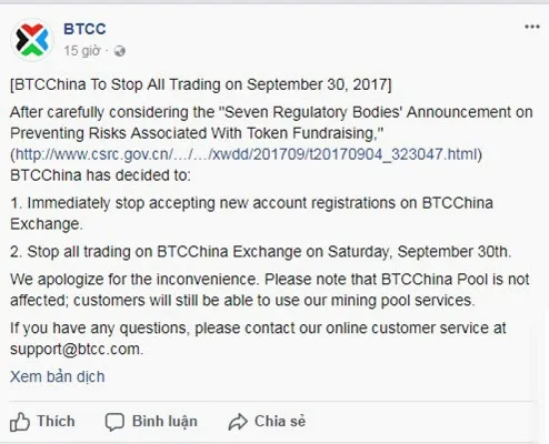 BTCC ngung mo tai khoan giao dich bitcoin