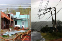 6 người chết, 215 người bị thương trong cơn bão số 10