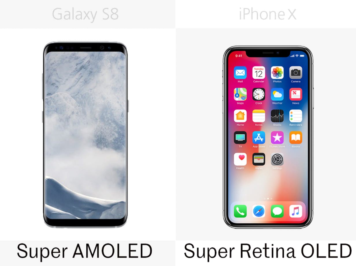 iphone x samsung galaxy s8 8