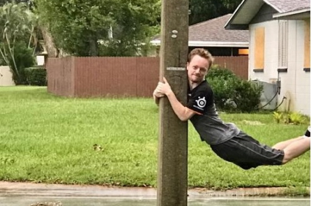 Những hình ảnh hài hước trong cơn bão Irma