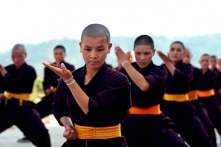 Các nữ tu sĩ đến từ Himalaya đều là “cao thủ võ thuật”