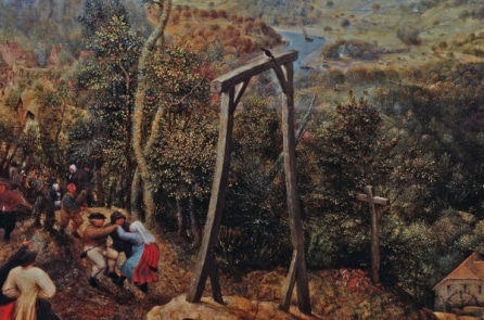Pieter Bruegel và sự ngược đời trong bức “Chim ác là trên giá treo cổ”