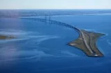 1440px Oresund Bridge from the air in September 2015