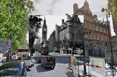London ngày nay và London của 100 năm về trước (Ảnh)