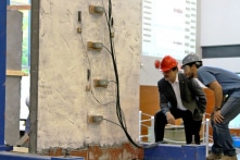 Siêu bê tông mới giúp các tòa nhà chịu được động đất 9 độ richter