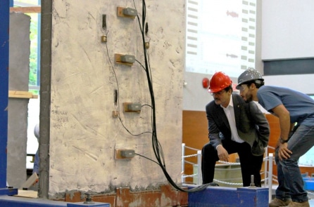 Siêu bê tông mới giúp các tòa nhà chịu được động đất 9 độ richter