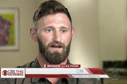 Câu chuyện cứu người cảm động của người lính xuất ngũ trong vụ xả súng Las Vegas