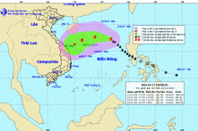 Ba kịch bản của bão số 13