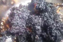 Quảng Ngãi: Thu hồi toàn bộ gạo cứu trợ lũ lụt kết mảng khi cháy