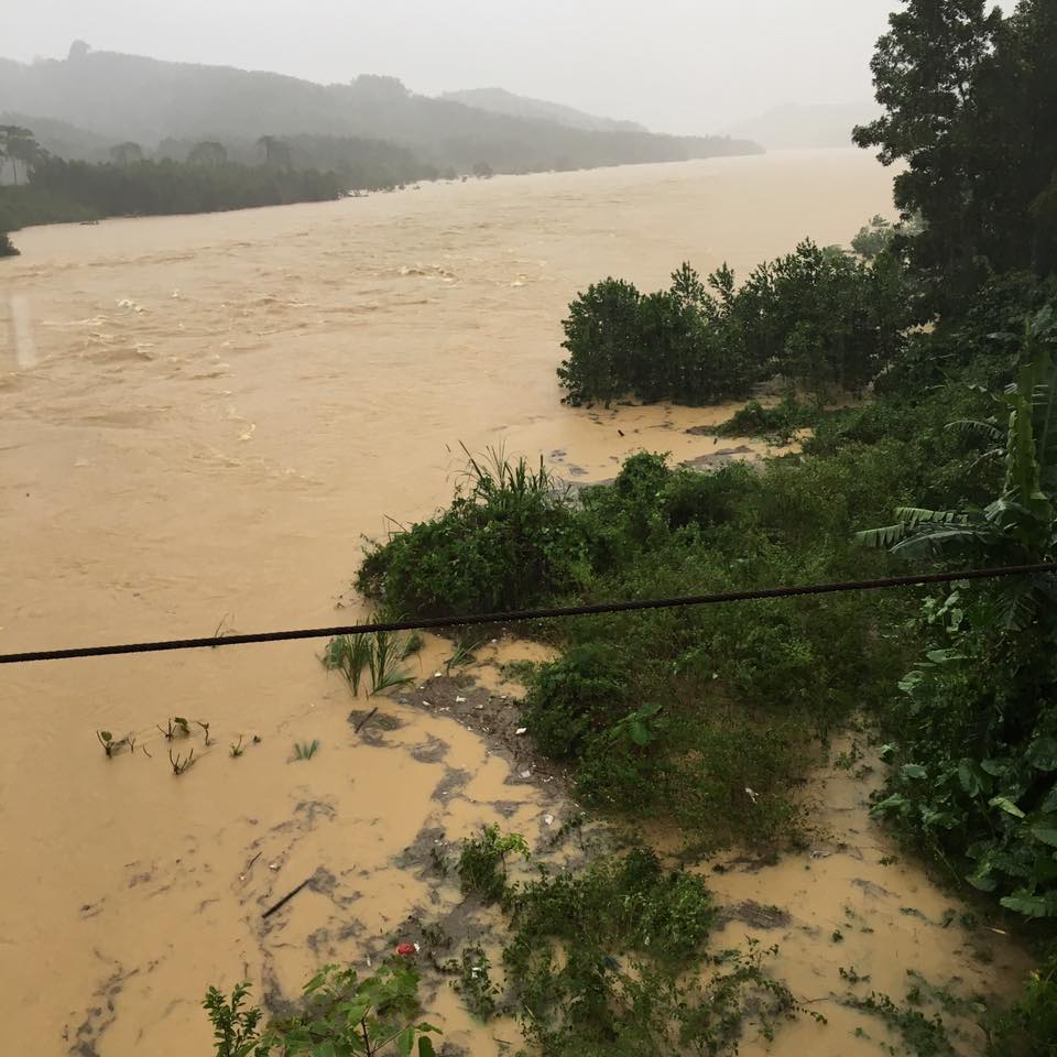 nuoc ngap sau khi thuy dien xa lu an my vo