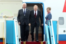 Tổng thống Nga Vladimir Putin tới Đà Nẵng