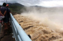 Phú Yên: Mưa lớn, thủy điện Sông Ba Hạ xả lũ