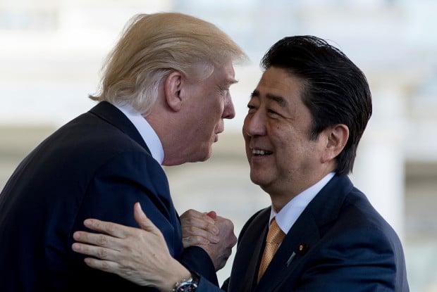 trump us japan