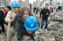 Nổ lớn ở Chiết Giang Trung Quốc, nhà cửa đổ nát, có thương vong về người (video)