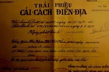 Nhìn lại hai cuộc cải cách ruộng đất ở miền Nam ít người biết