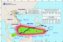 Bão Kai-tak suy yếu thành áp thấp nhiệt đới, bão Tembin giật cấp 13