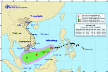 Bão số 15 (Kai-tak) cách Song Tử Tây khoảng 220 km, giật cấp 10