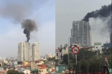 Hà Nội: Cháy lớn tại chung cư hạng sang Golden Westlake