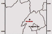 Động đất 3,2 độ Richter tại Điện Biên