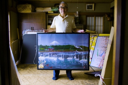 Nhật Bản: Họa sĩ 77 tuổi vẽ tranh phong cảnh bằng… phần mềm Excel (video)