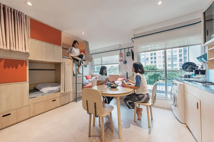 fabrica coliving bangkok space scholarship designboom 03