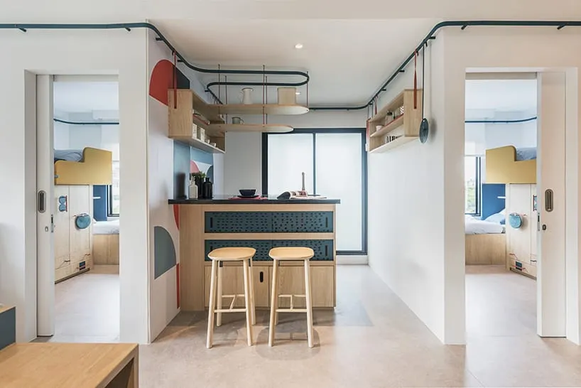 fabrica coliving bangkok space scholarship designboom 04