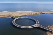 Vì sao Uruguay lại xây cầu hình tròn bắc qua phá Garzon?