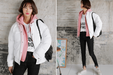 Ấm áp ngày đông với những chiếc áo phao hợp thời trang