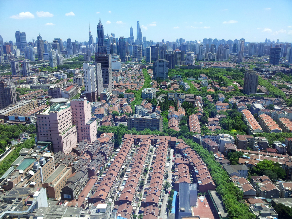 shanghai city views with buildings in china7