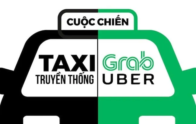 taxi Grab Uber