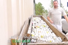 Người đàn ông Mỹ trở thành triệu phú nhờ… nhặt bóng golf